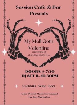 Mall Goth Valentine poster