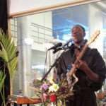 Moses Sumney performing at Citizen Vinyl